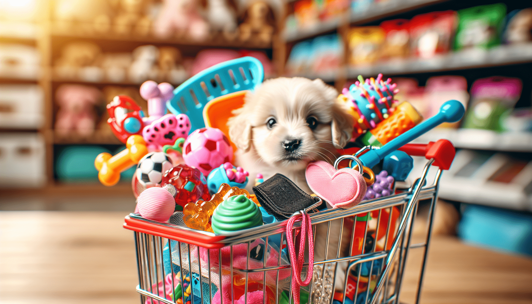 Can I Put My Puppy In A Cart At PetSmart?